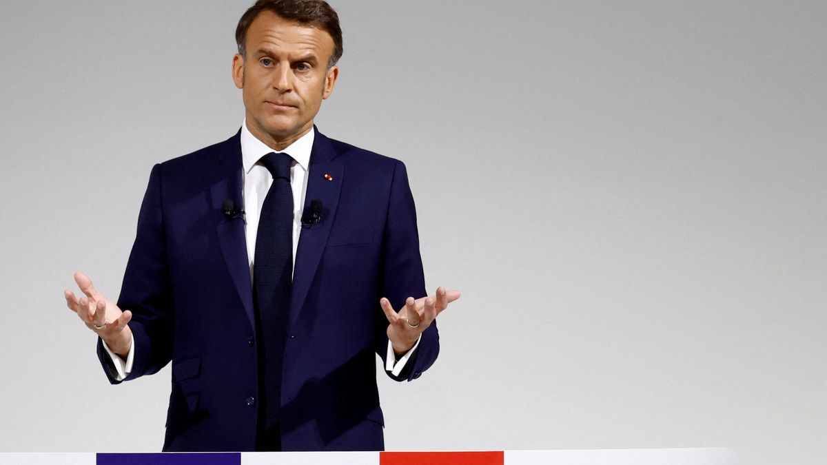 Macron promete una nueva macro-alianza para luchar contra el "pacto con el diablo" de Le Pen y la derecha