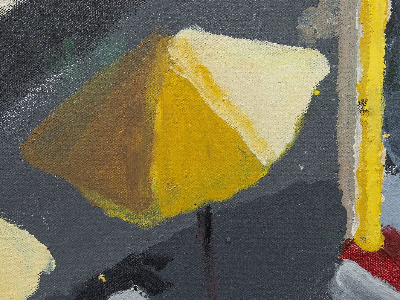 'Heliplaza (díptico)', 2021, de Manuel Solano. Galería Peres Projects Berlín. (M. G. O.)