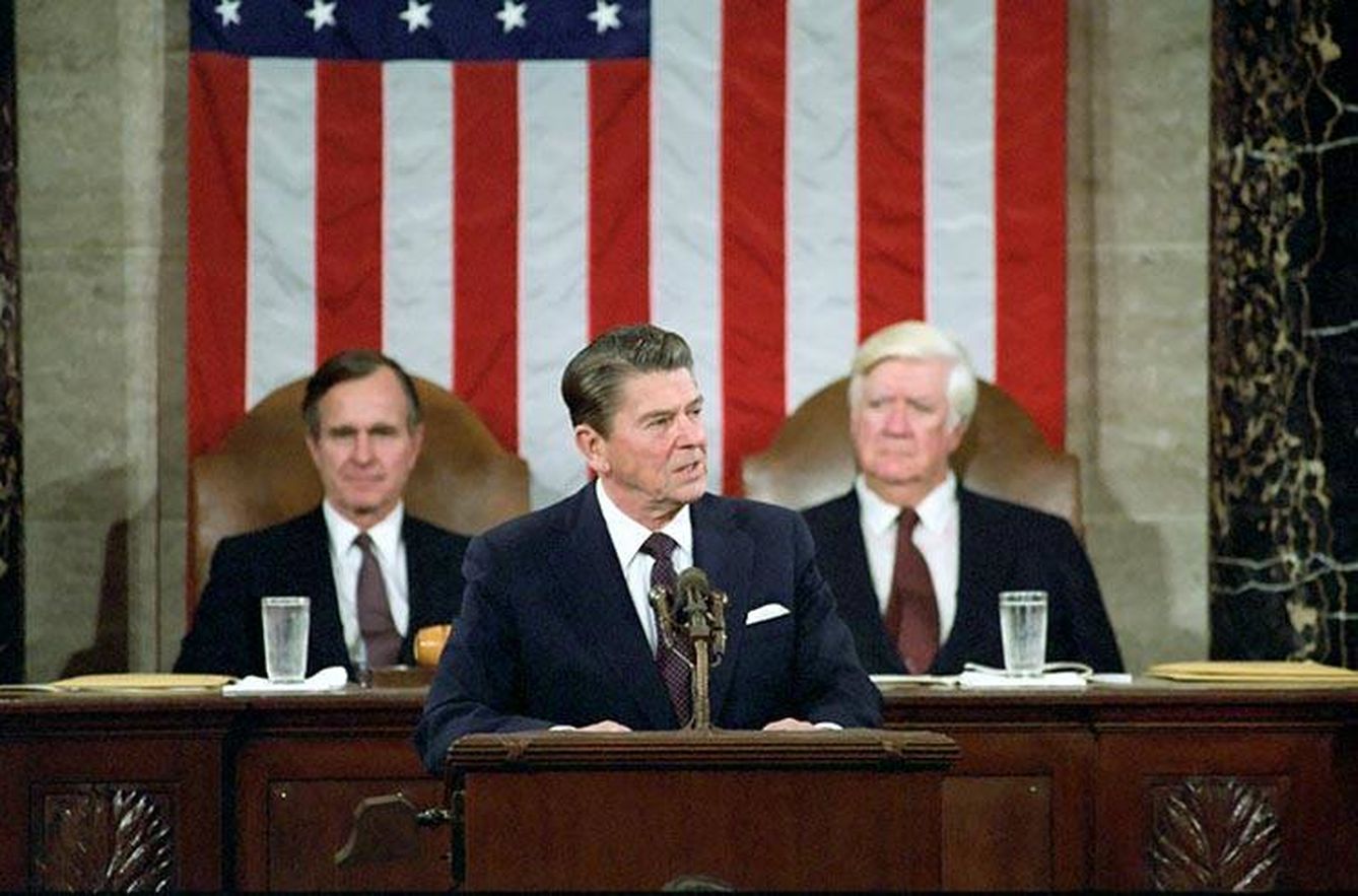 RAND ofreció informes para el desarrollo de la Iniciativa de Defensa Estratégica del Presidente Reagan. (Wikimedia)