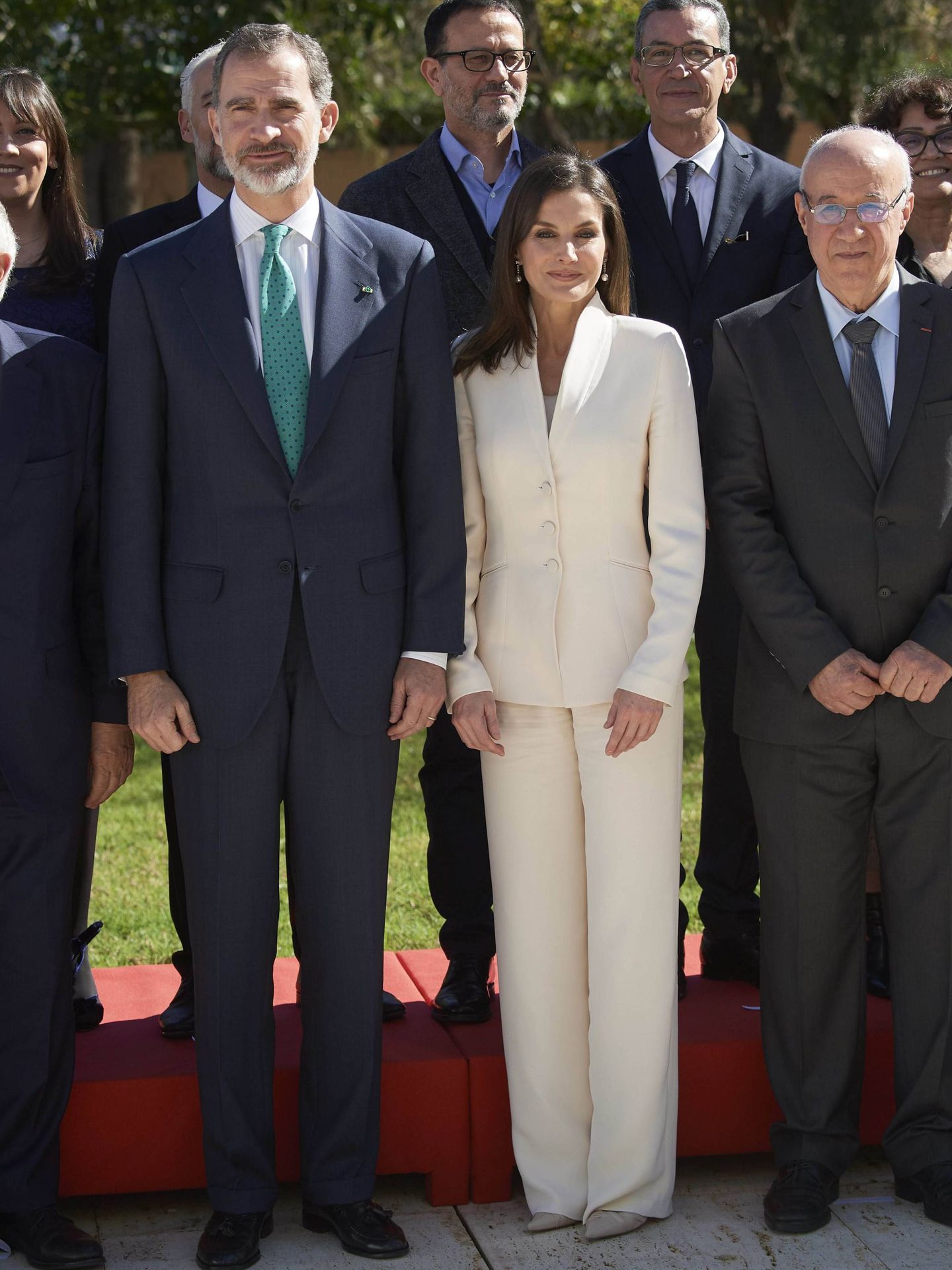 Felipe VI y Letizia en su viaje en Marruecos. (Cordon Press)