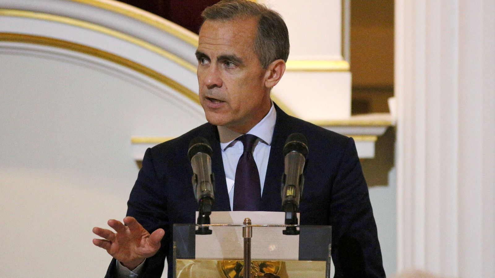 Foto: El gobernador del Banco de Inglaterra, Mark Carney./REUTERS