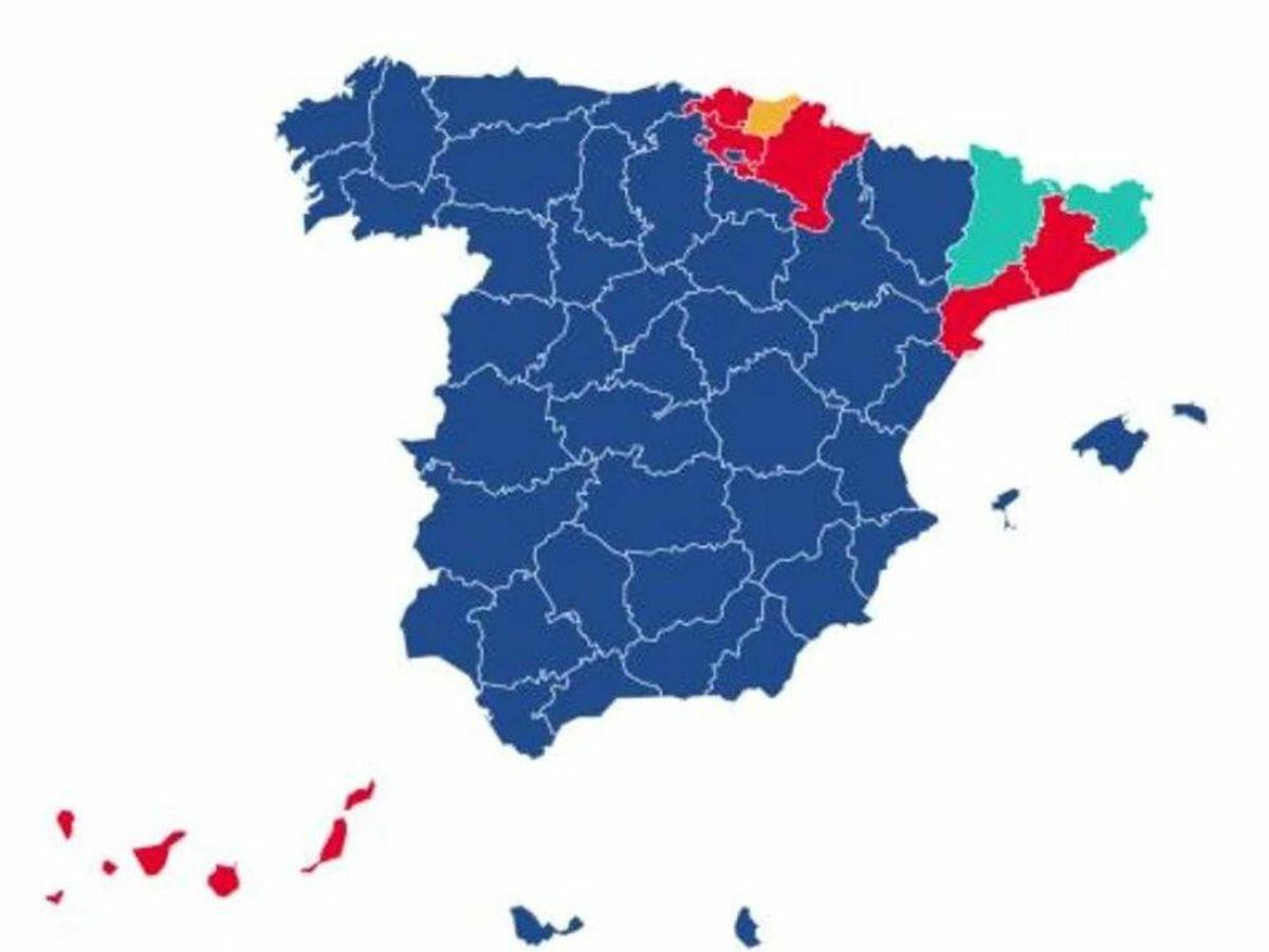 Foto: Estas son las únicas comunidades de España en las que no ha ganado el PP en las elecciones europeas (Ministerio del Interior)