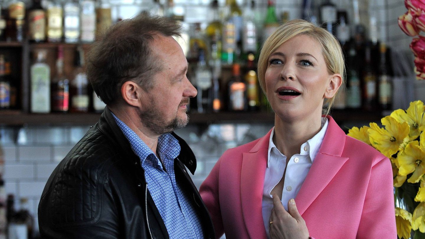 Cate Blanchett y su marido, Andrew Upton, codirectores de la Compañía Teatral de Sídney. (EFE/Paul Miller)