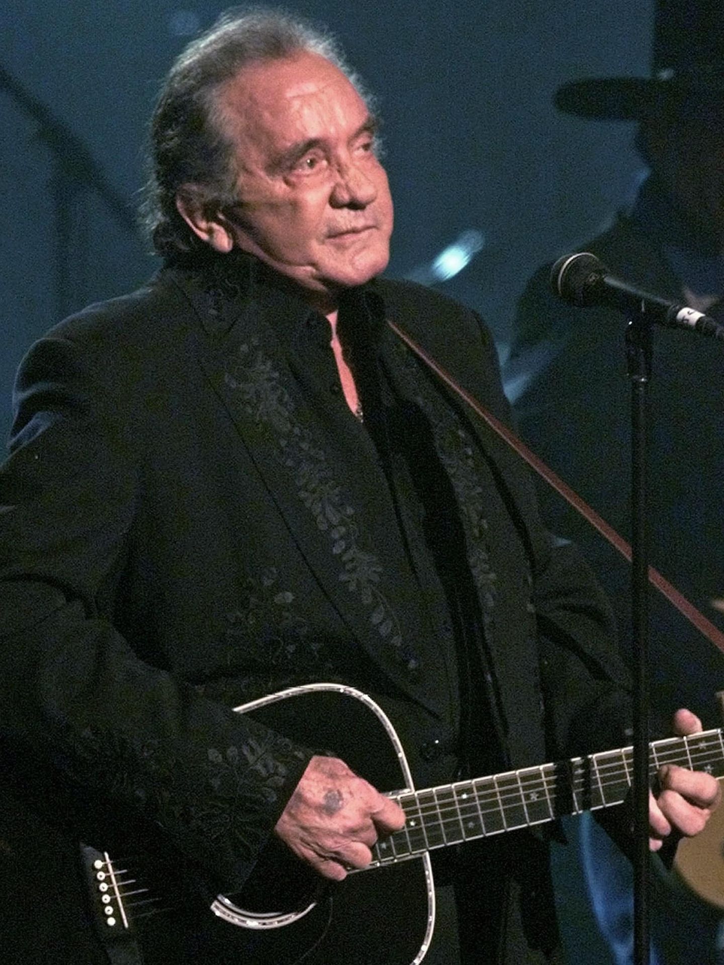 Foto de archivo de Johnny Cash durante un concierto en Nueva York. (Reuters)