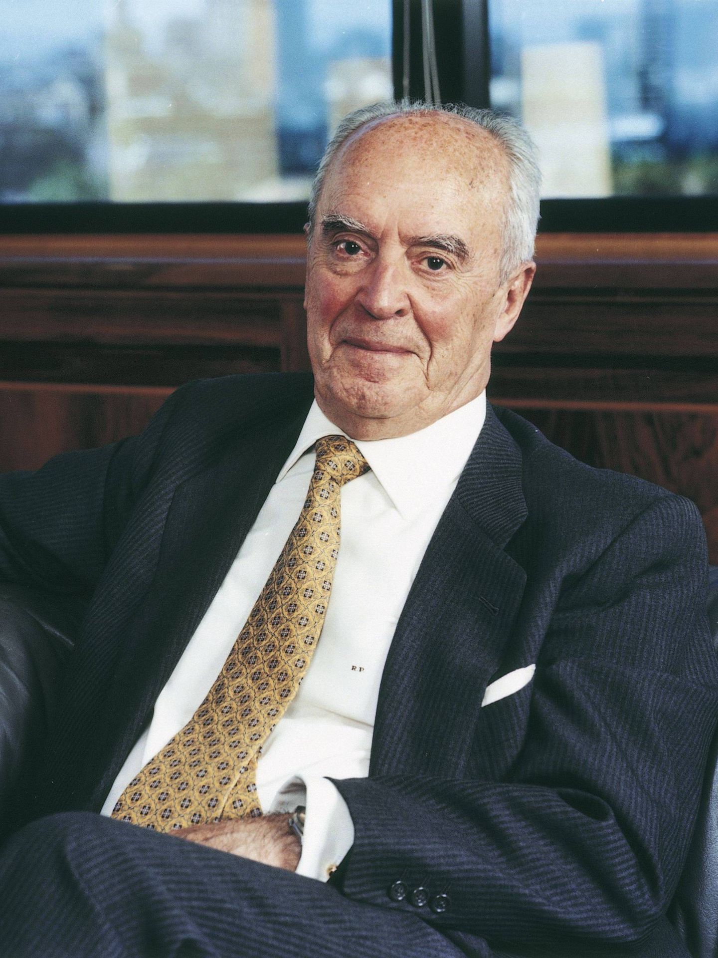 Rafael del Pino y Moreno, fundador de la empresa Ferrovial en los años 50. (EFE)