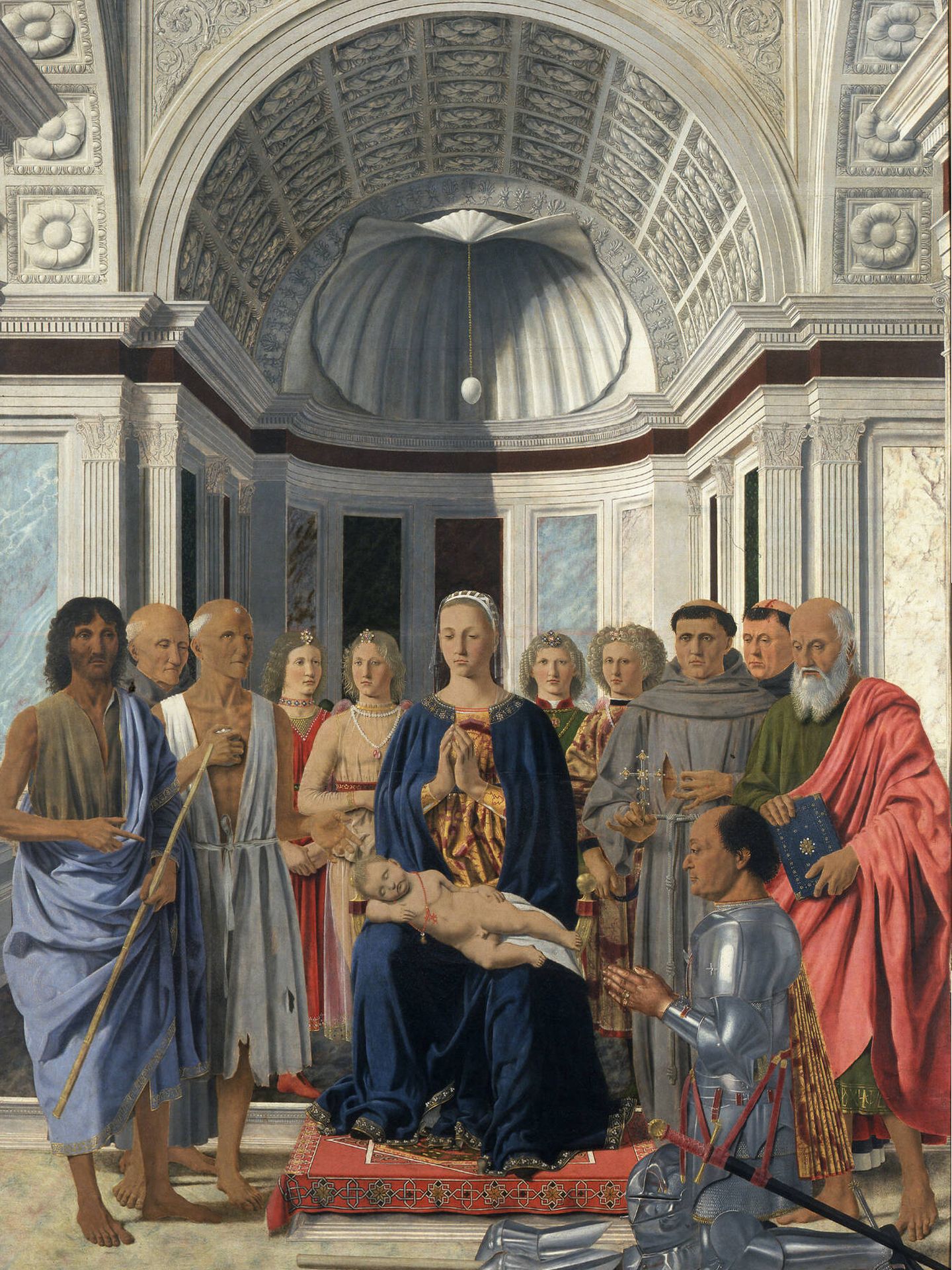 'Pala di Brera'. Piero della Francesca. 1472. Pinacoteca de Brera.