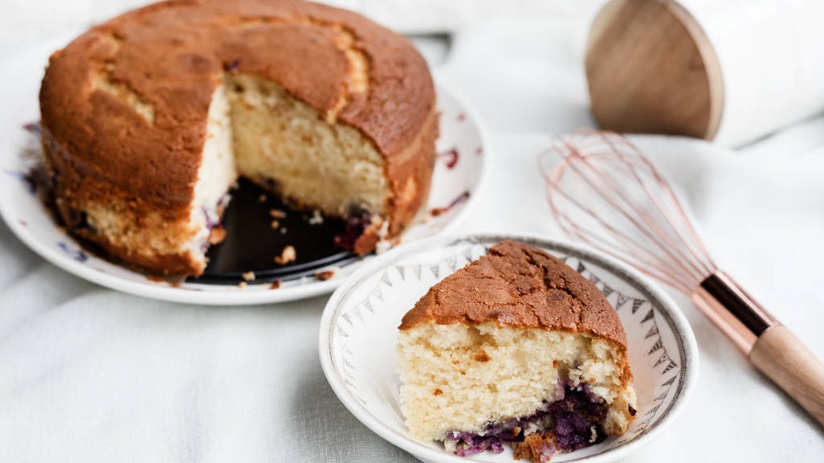 La receta para hacer un delicioso pastel de ricotta y arándanos