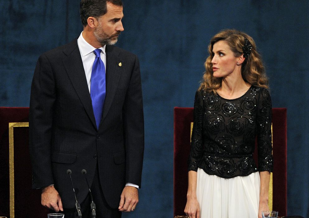 Foto: Don Felipe y Doña Letizia, en los Premios Príncipe de Asturias del pasado año. (Reuters)
