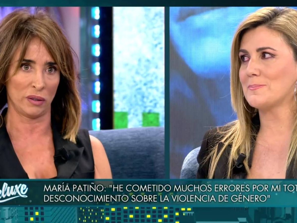 Foto: María Patiño y Carlota Corredera, en 'Viernes Deluxe'. (Telecinco).