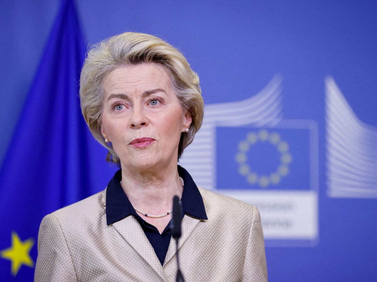Foto: Ursula von der Leyen, presidente de la Comisión Europea. (Reuters/Johanna Geron)