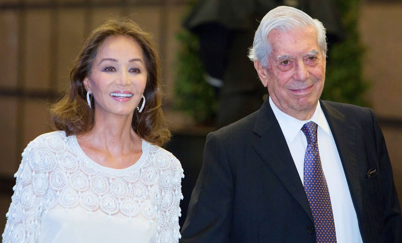 Isabel Preysler y Mario Vargas Llosa. (Getty)