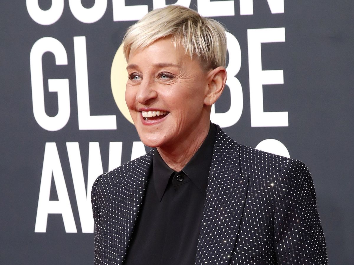 Foto: Ellen DeGeneres, en los Globos de Oro. (EFE)
