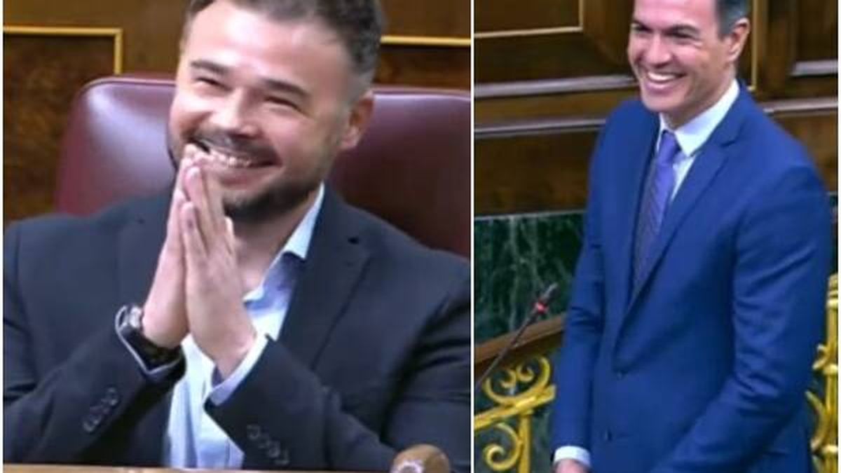 El lapsus de Pedro Sánchez al llamar "Abascal" a Rufián en el Congreso: "Ha sido imperdonable"