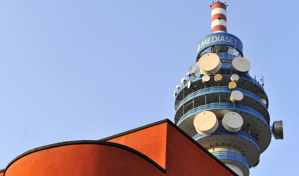 La torre Mediaset en Milán. (Reuters)