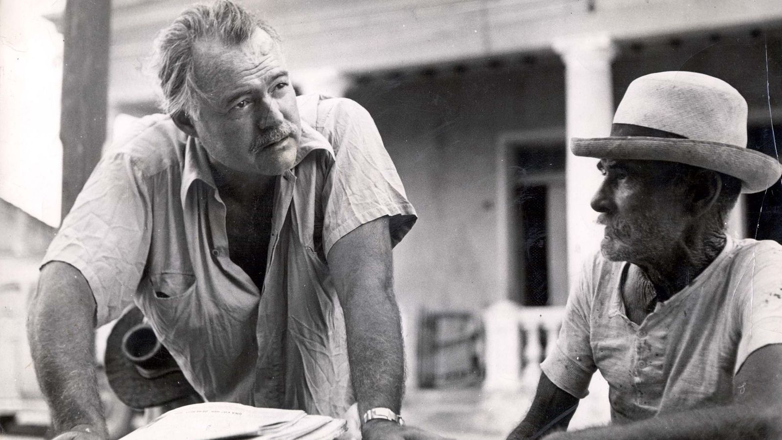 Foto: Hemingway en Cuba
