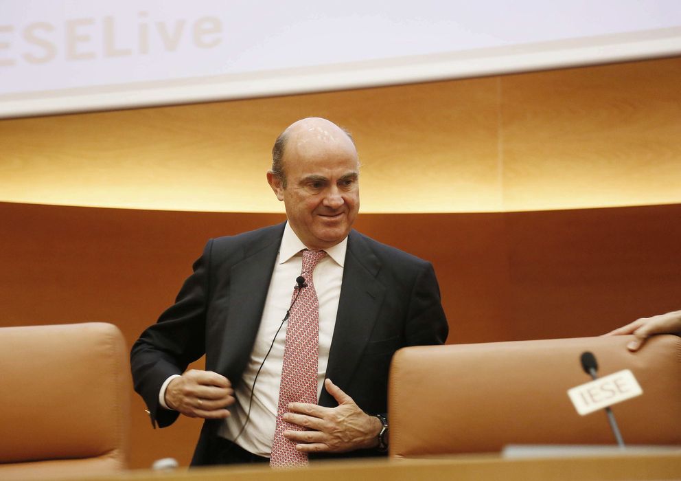 Foto: El ministro de Economía y Competitividad, Luis de Guindos (EFE)