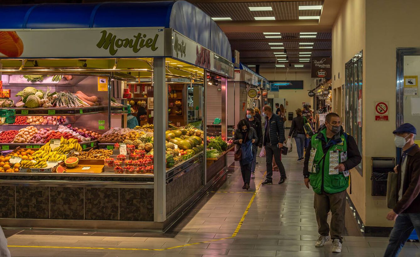 Mercado del Olivar, en Palma de Mallorca.  (iStock)