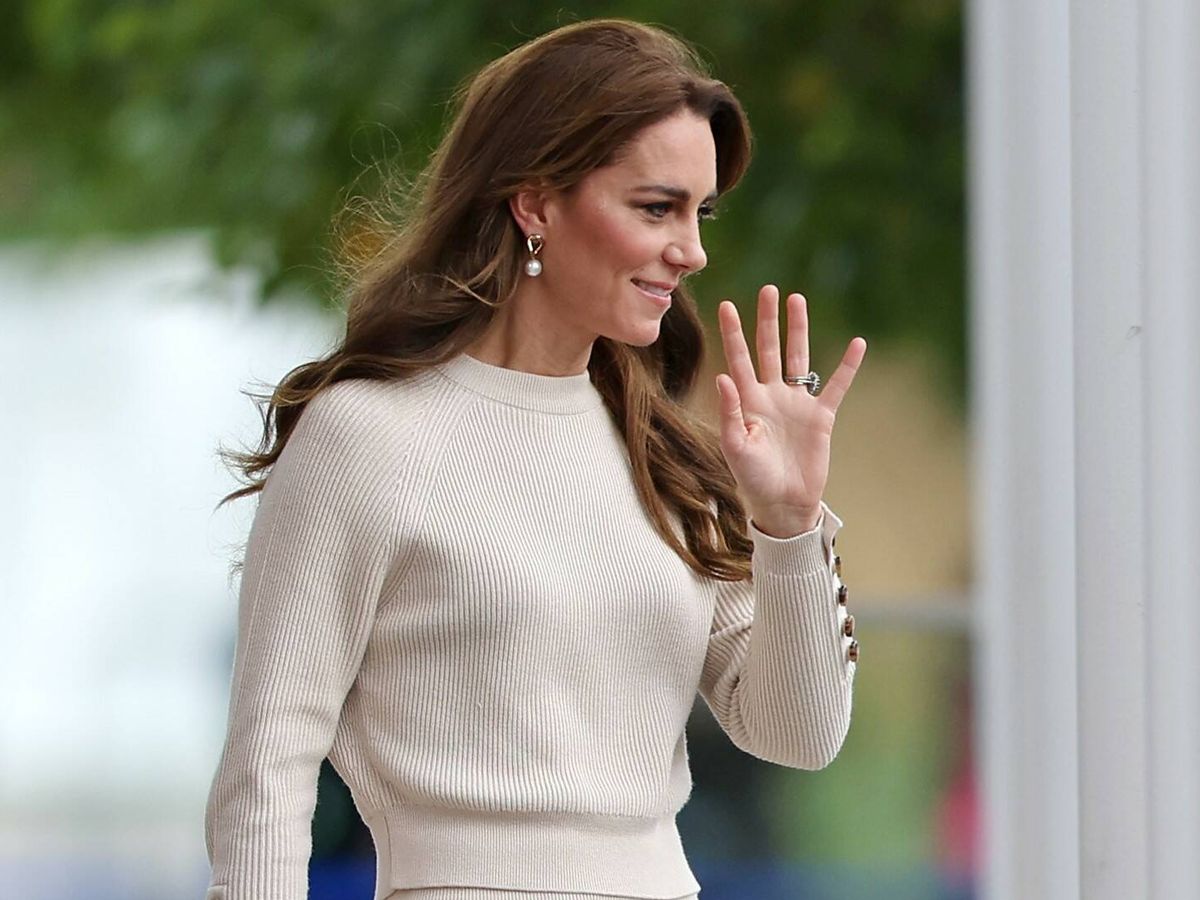 Foto: Kate Middleton, en octubre de 2023. (Getty)