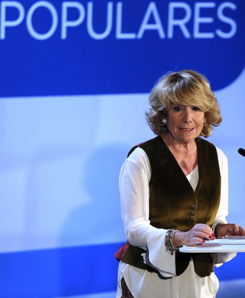 Foto: La presidenta del PP de Madrid, Esperanza Aguirre. (EFE)