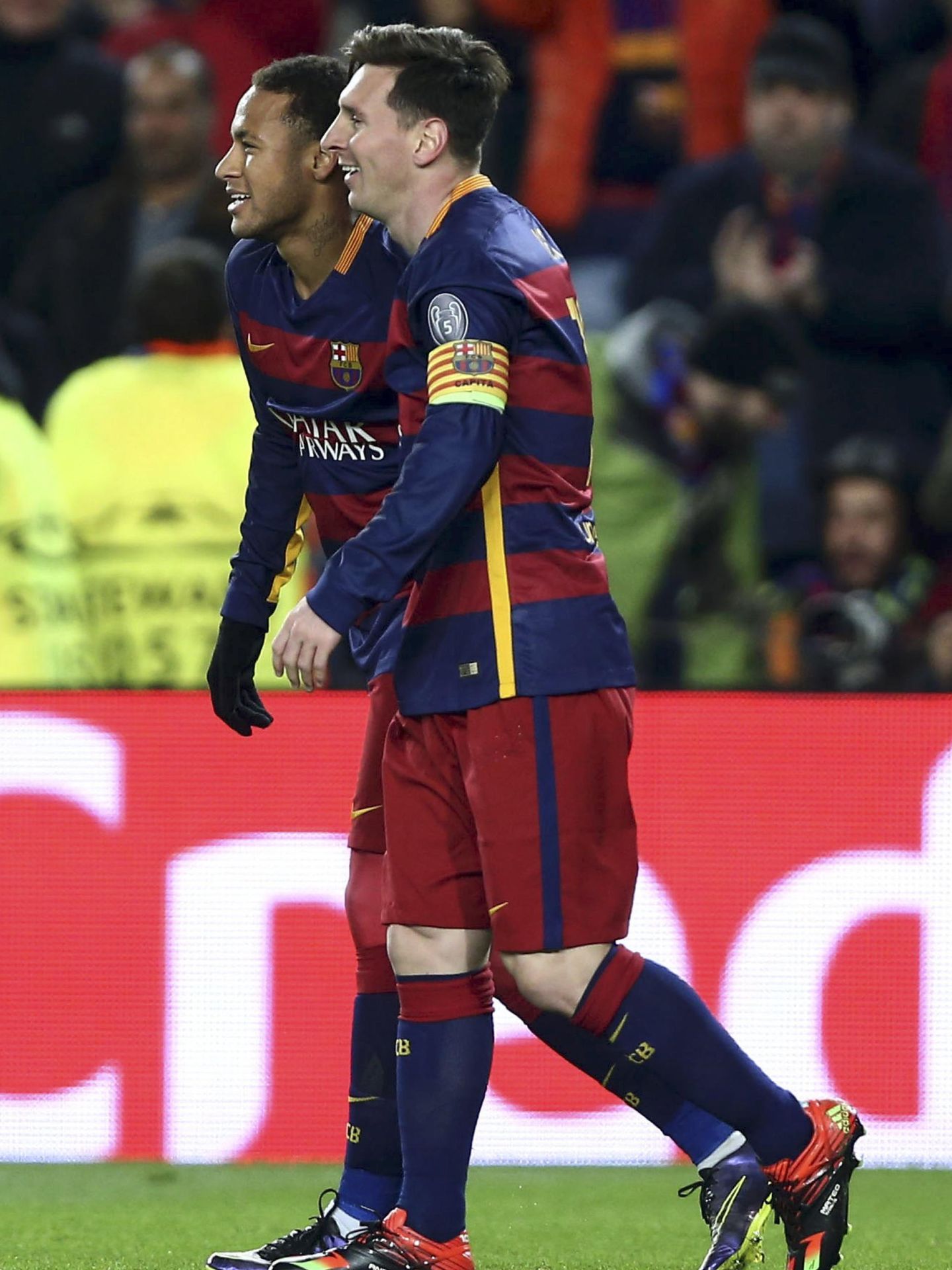 Messi y Neymar debían estar en el podio (EFE).