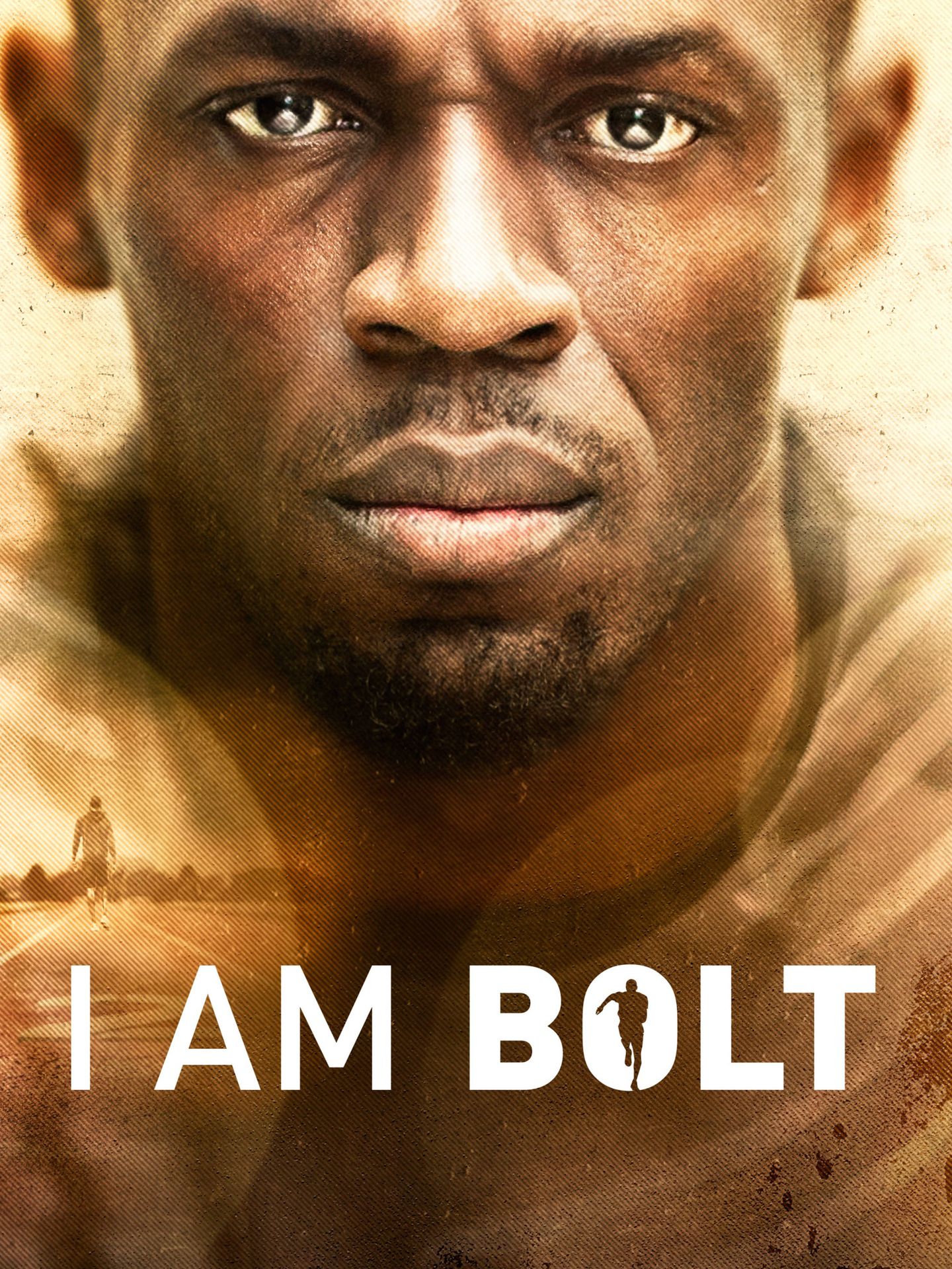 Póster oficial del documental 'I Am Bolt'. (Movistar)