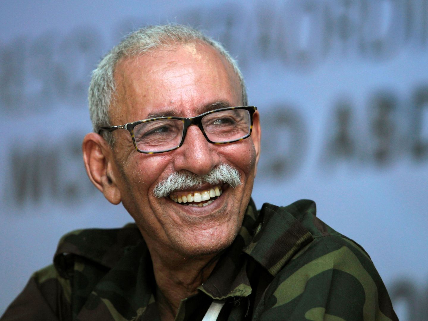 El líder del Polisario, Brahim Ghali. (Reuters)