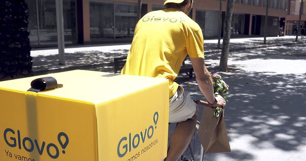 Foto: Un repartidor de Glovo. (Glovo)