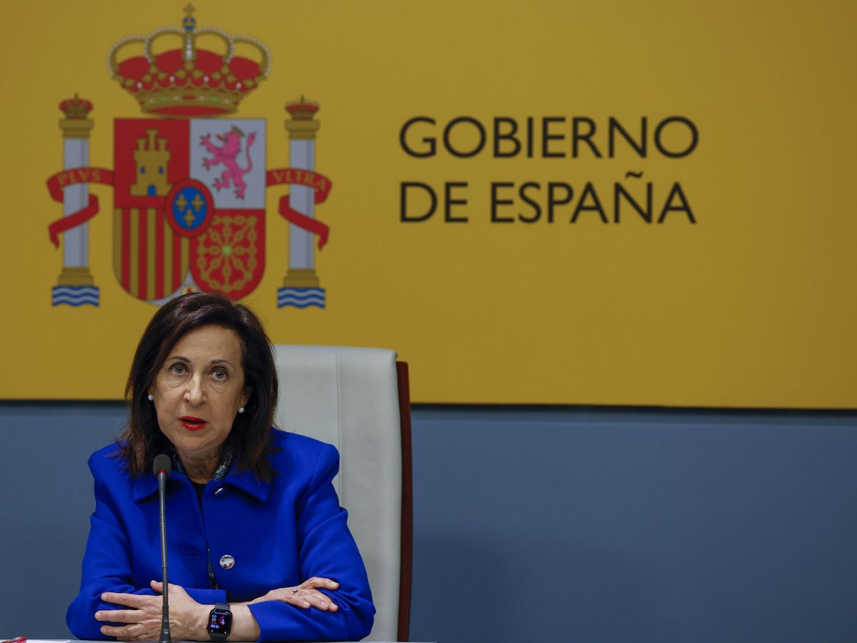 Foto:  La ministra de Defensa, Margarita Robles. (EFE/J.J. Guillén)