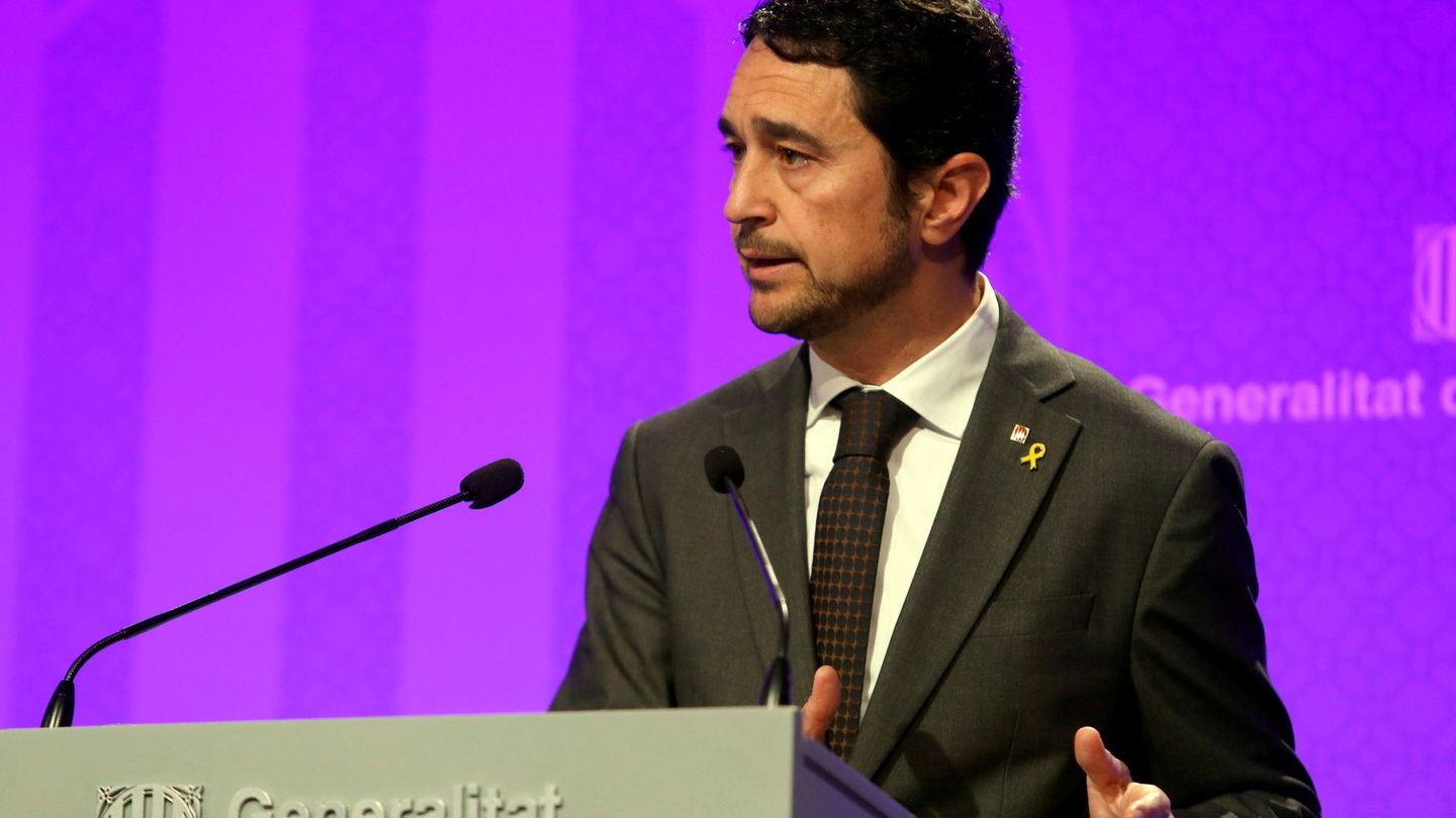El conseller de Territorio de la Generalitat, Damià Calvet. (EFE)