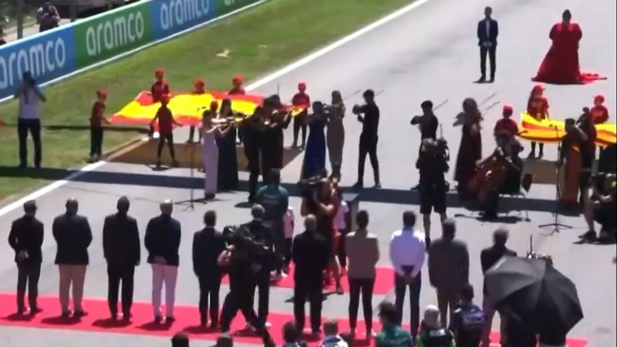 Polémica en redes por este gesto de TV3 con el himno de España en la carrera de F1