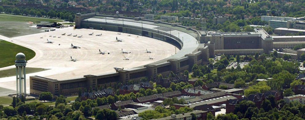 Foto: Vuelo de despedida para el agónico Tempelhof