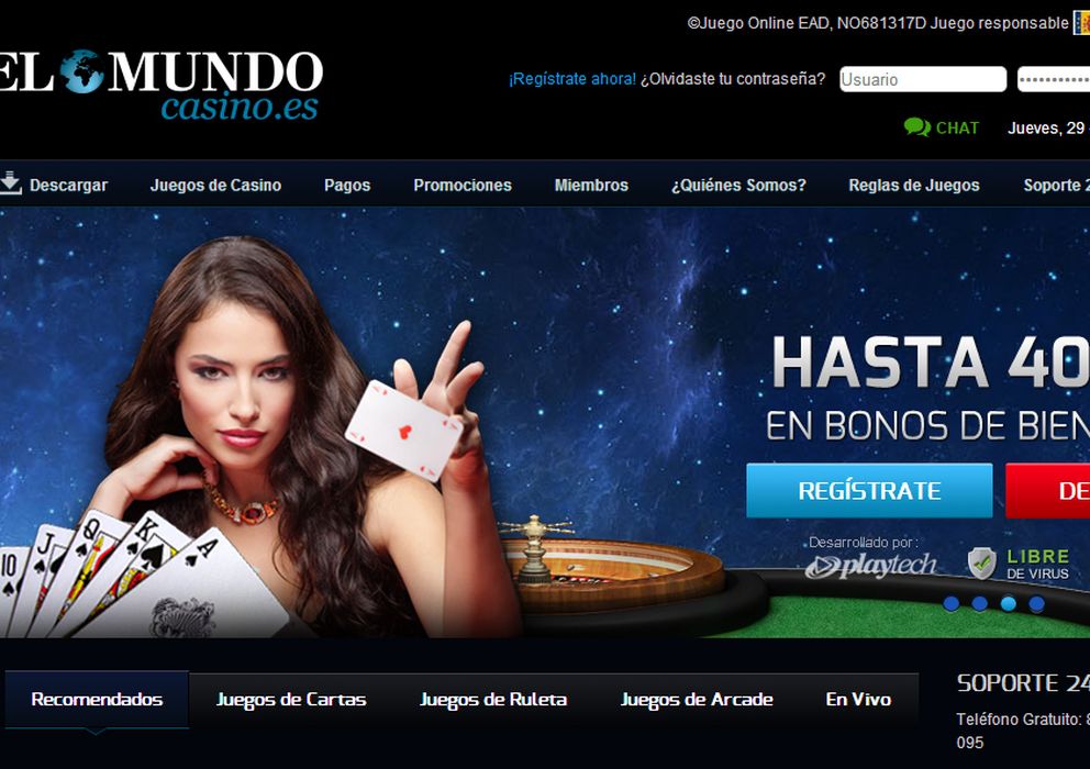 Foto: El Mundo casino online.