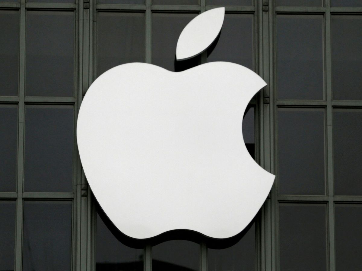 Foto: Logo de Apple. (Reuters/Stephen Lam)