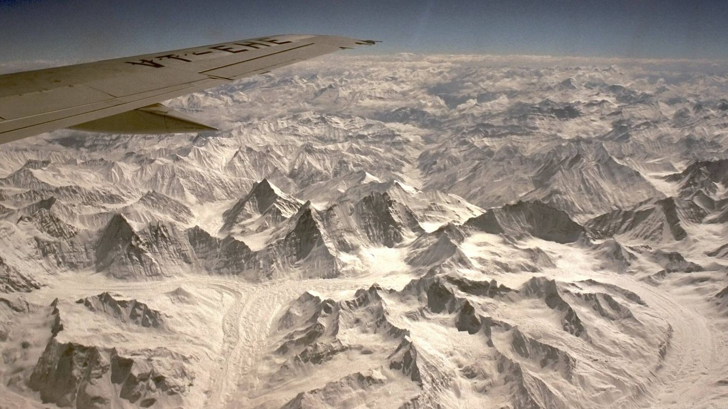 Vista aérea del Himalaya. (Pipimaru/CC)