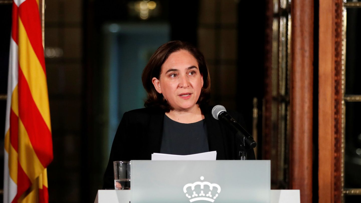 La alcaldesa de Barcelona, Ada Colau. (Reuters)