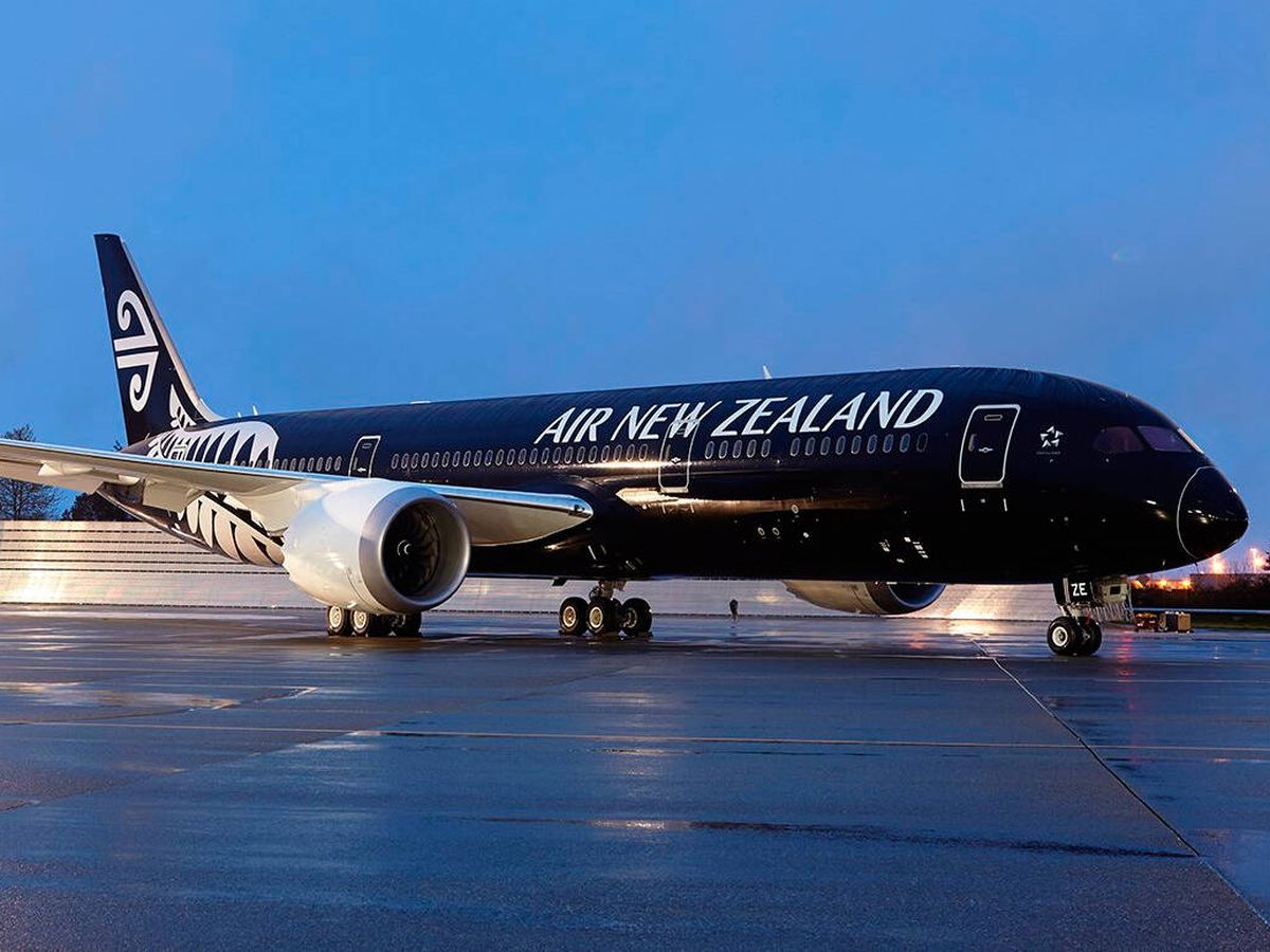 Foto: El avión dio la vuelta y aterrizó en el mismo aeropuerto del que había despegado (Air New Zealand)