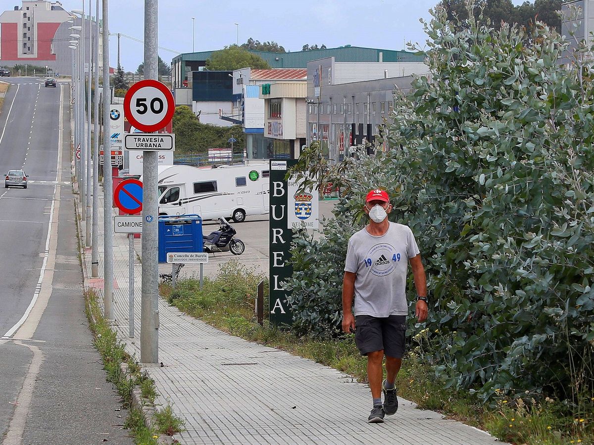 Foto: Burela (Lugo), el municipio más afectado por el coronavirus en la comarca de A Mariña (EFE)