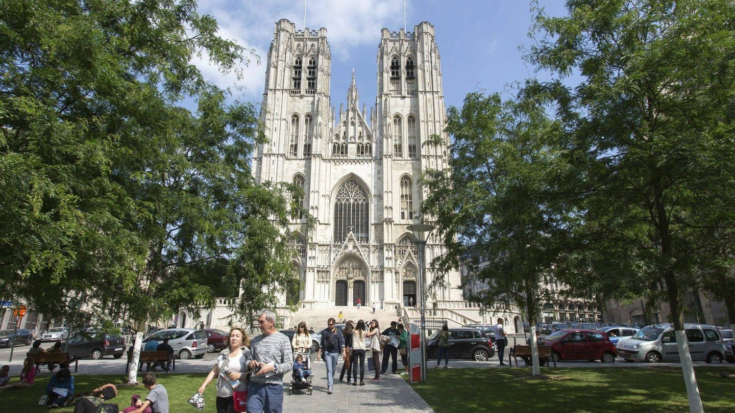 Catedral de San Miguel y Santa Gúdula en Bruselas. (EFE)