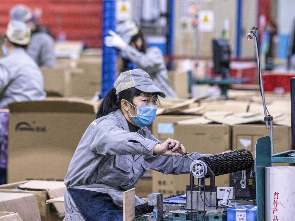 Foto: Imagen de una fabrica en China. (Reuters)