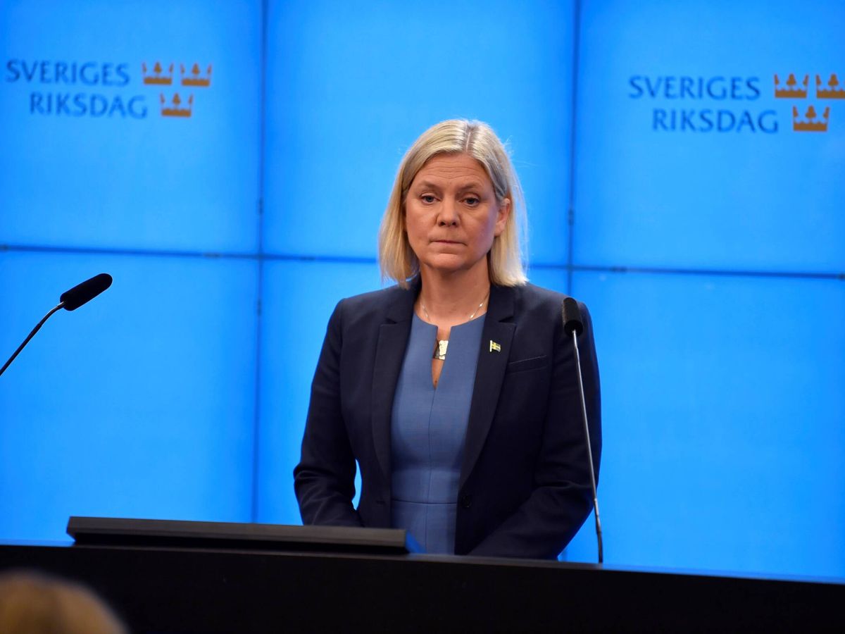 Foto: La ex primera ministra sueca Magdalena Andersson. (EFE/Pontus Lundahl)