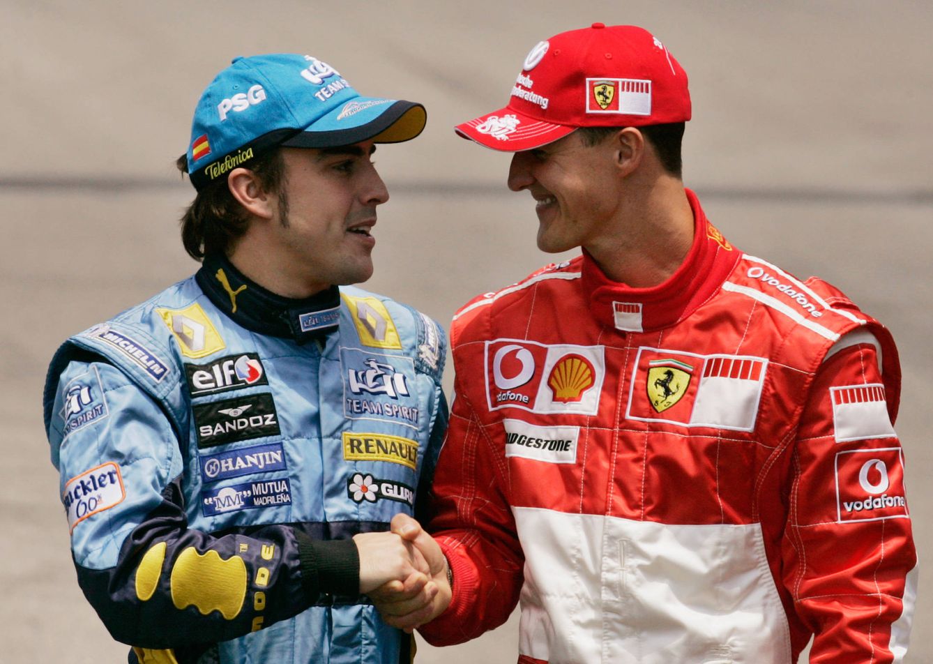 Alonso considera a Schumacher una suerte de profesor por el momento de su carrera en el que se enfrentaron