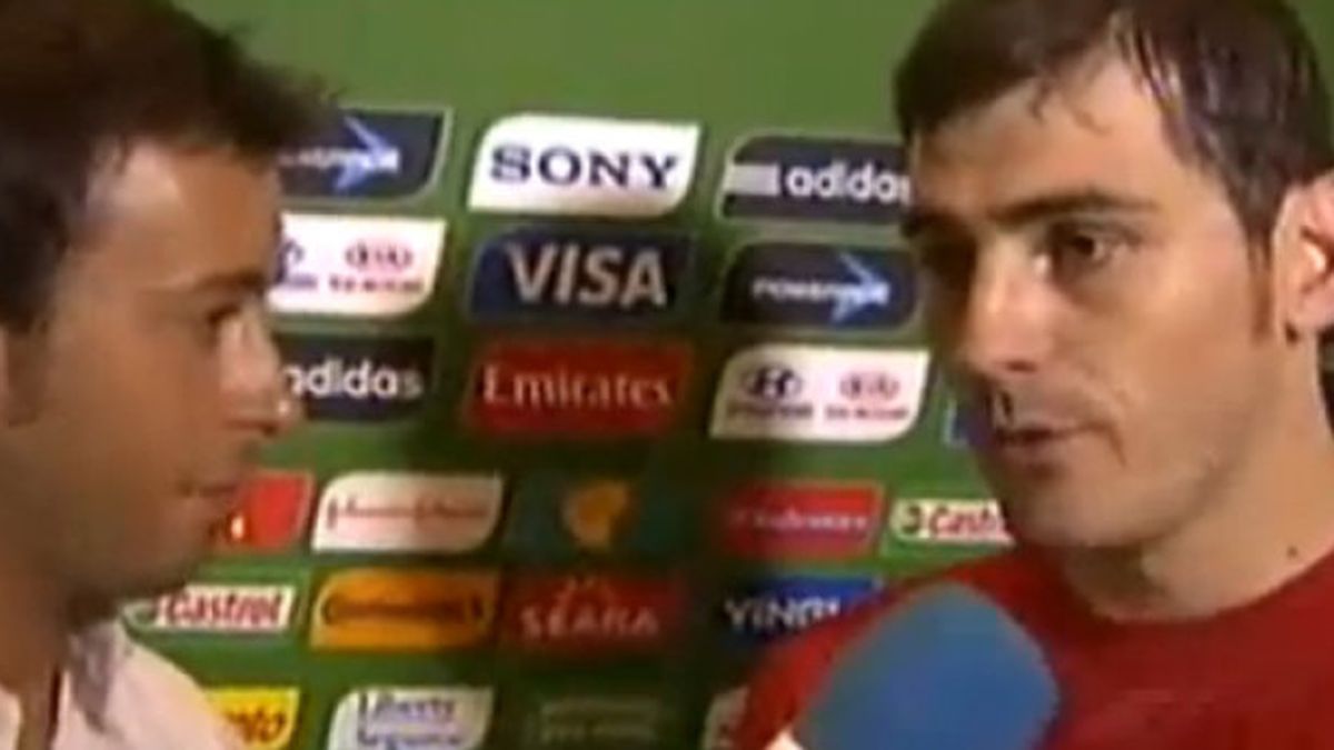 Morbo en la Copa Confederaciones: Matías Prats Junior (ex de Carbonero) entrevista a Iker Casillas