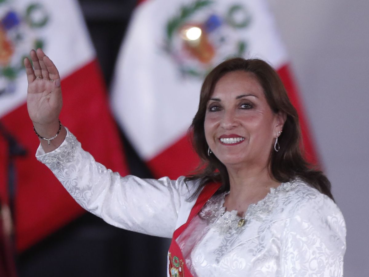 Foto: La presidenta de Perú, Dina Boluarte. (EFE/Paolo Aguilar)
