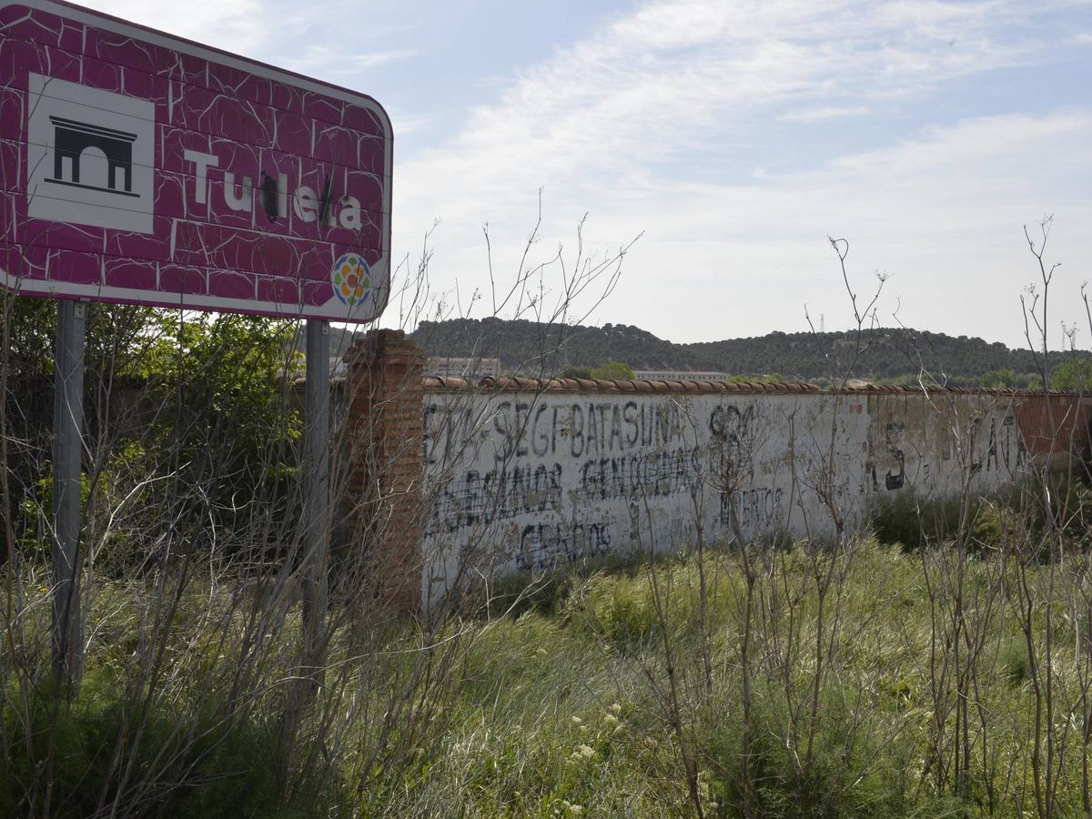 Foto: Cartel de entrada a Tudela. (EC)