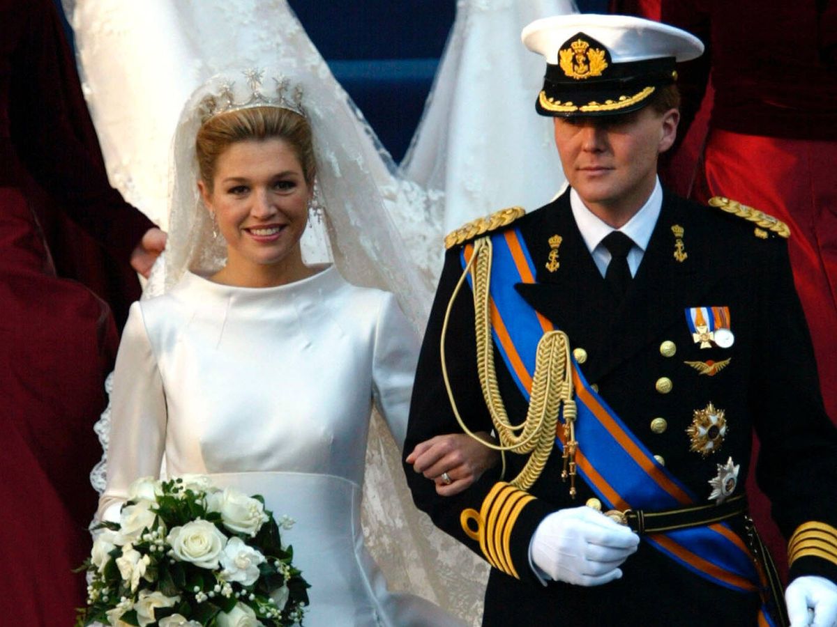Foto: La boda de Guillermo Alejandro y Máxima de Holanda. (Getty)