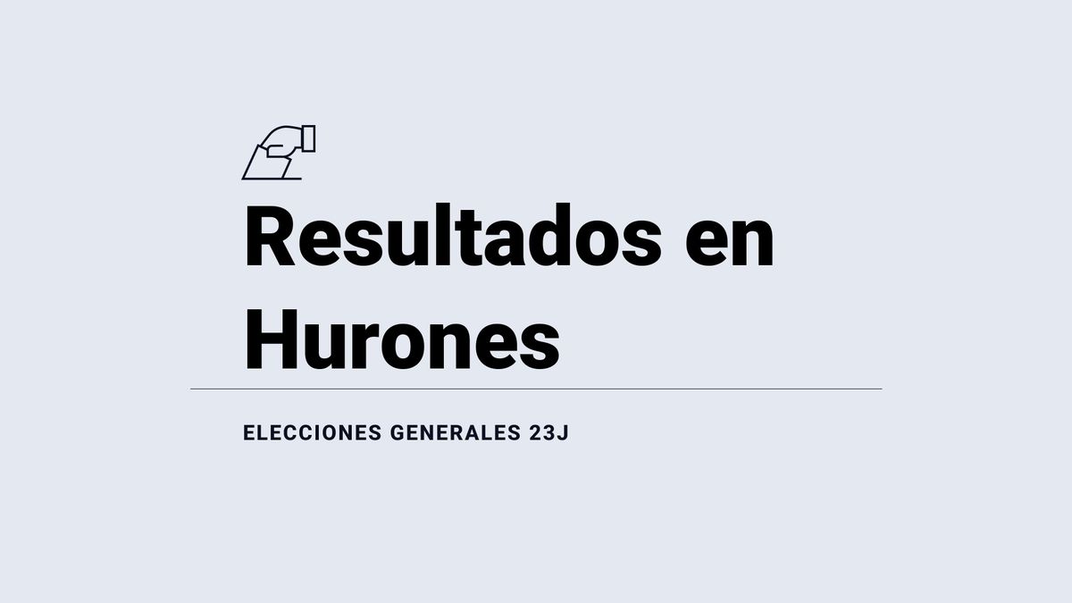 Resultados y última hora en Hurones de las elecciones 2023: el PP es la fuerza con mayor número de votos