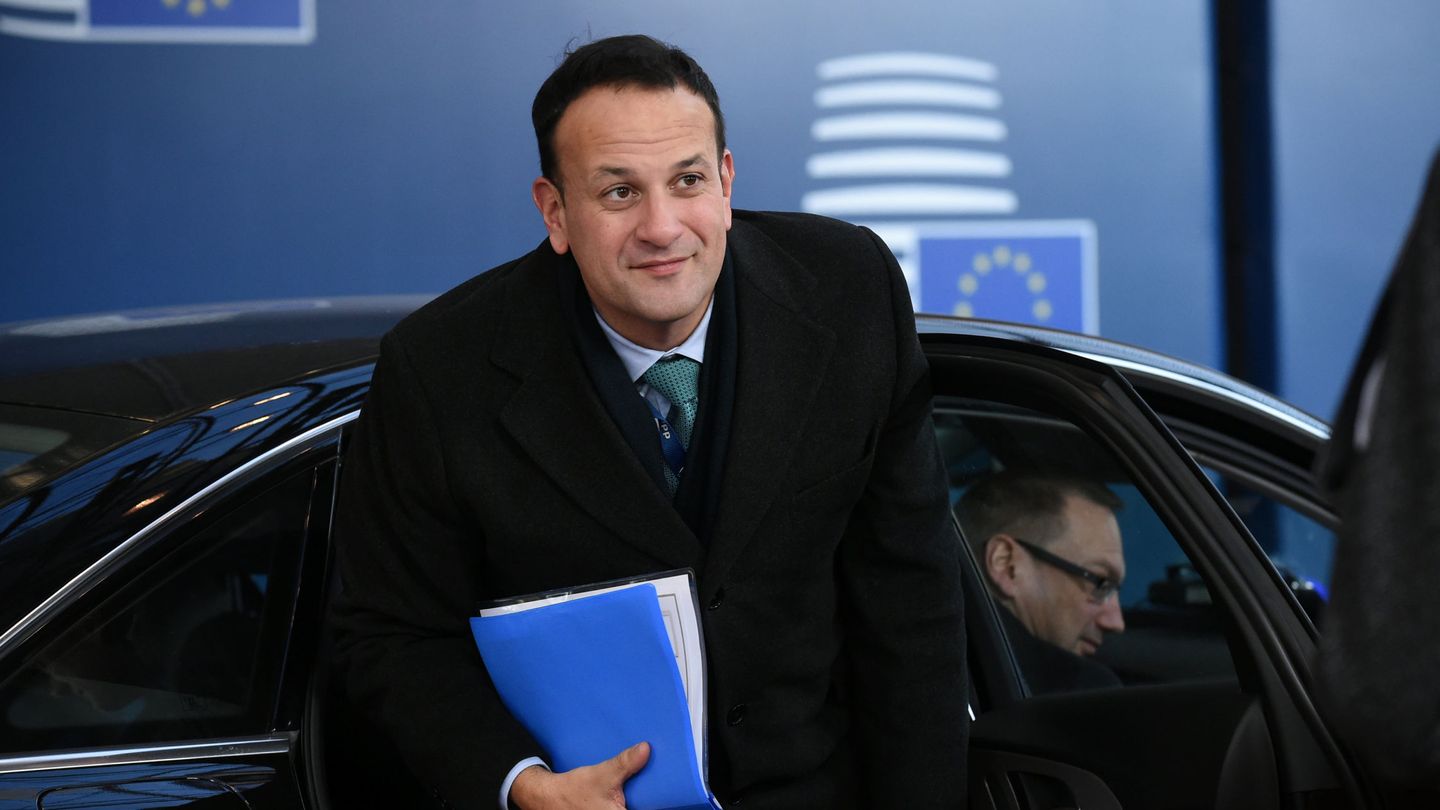 Leo Varadkar, primer ministro de Irlanda, llega a una cumbre en Bruselas. (Reuters) 