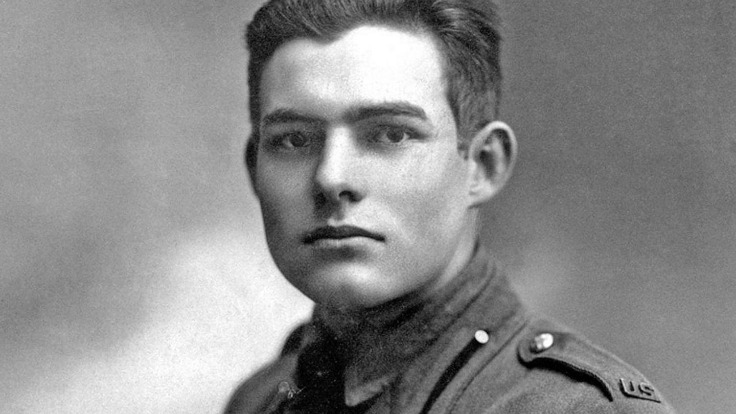 Una imagen de Hemingway en su juventud. (Filmin)