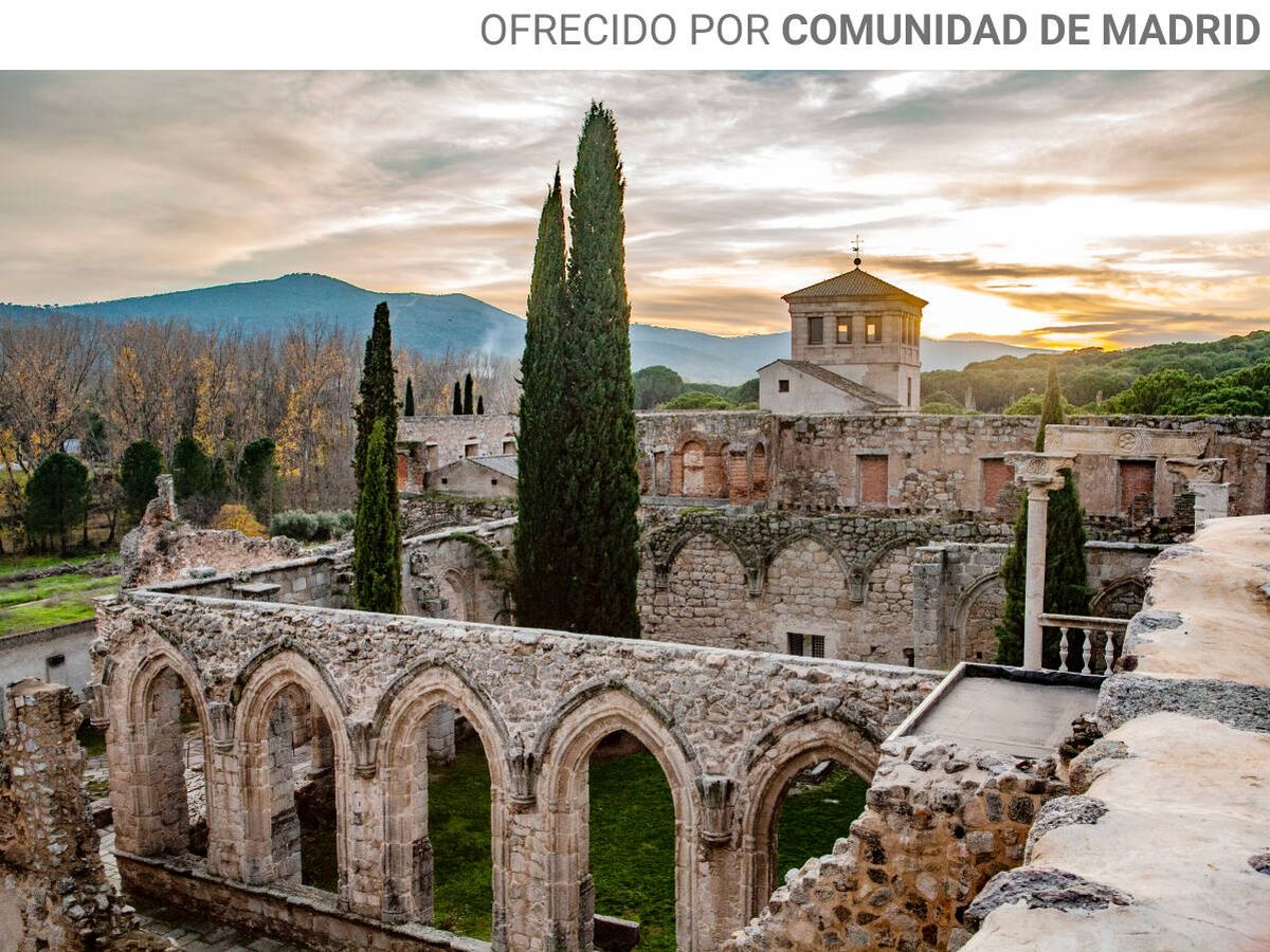 Foto: El Monasterio de Santa María la Real de Valdeiglesias, en Pelayos de la Presa. (Foto: cedida por la Comunidad de Madrid)