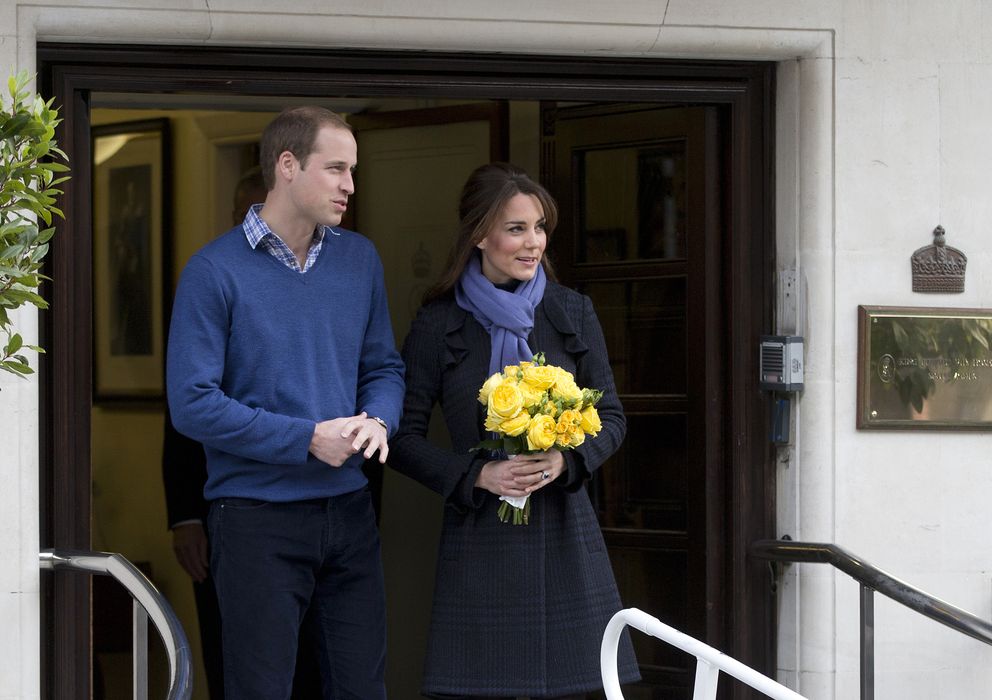Foto: El príncipe Guillermo y Kate Middleton a la salida del hospital un día antes del suicidio de Jacinta Saldanha (Gtres)